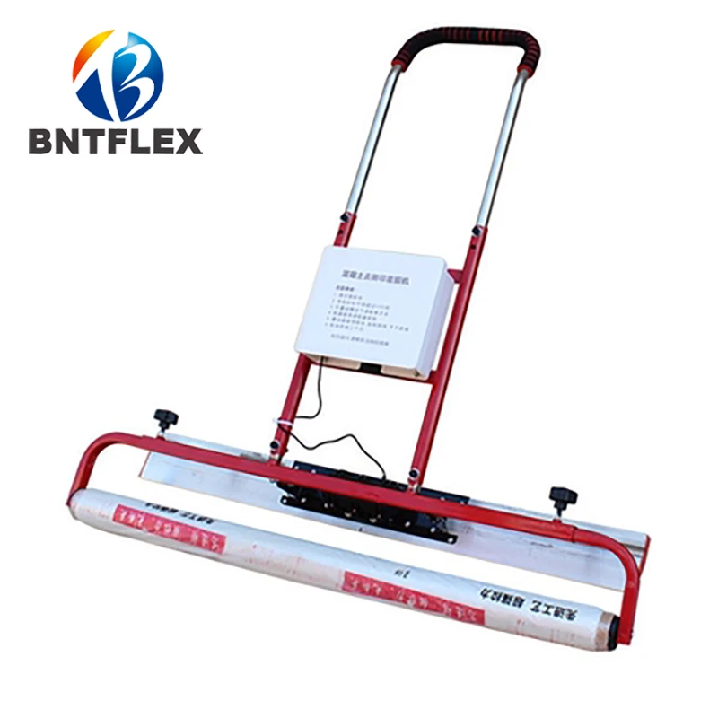 1 2hp 18cm width 2m length concrete vibration level ruler water shake dynamic leveler cement wiper electric gasoline vibration Multi-fuction Gasoline concrete vibration ruler cement ground level vibration electric film covering film laying machine