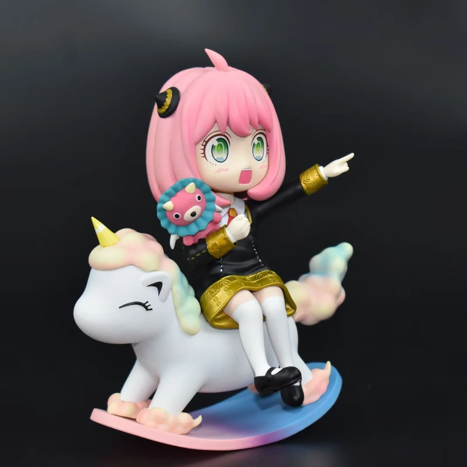 Cute Anya Spy X Family Anime Figure Toys Anua Chibi PVC Loid Yor