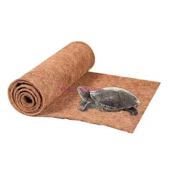 Fiber Terrarium Mat Bedding for Your Reptiles Pet's Habitat Substrate Supplies Soft Mat Liner Perfect for Reptiles HX6C