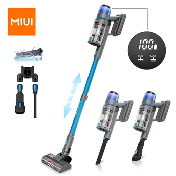 MIUI Aspirapolvere portatile senza fili Display a LED 17kPa Potente aspirazione fino a 40 minuti Cordless Home And Car Dust Cleaner 1