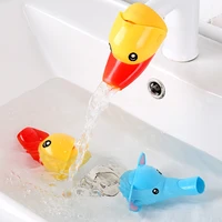 Children Kids Faucet Extender Washing Hands Toy Duck Faucet Extender Cartoon Baby Hand Washing Extension Splash Water Extender 1