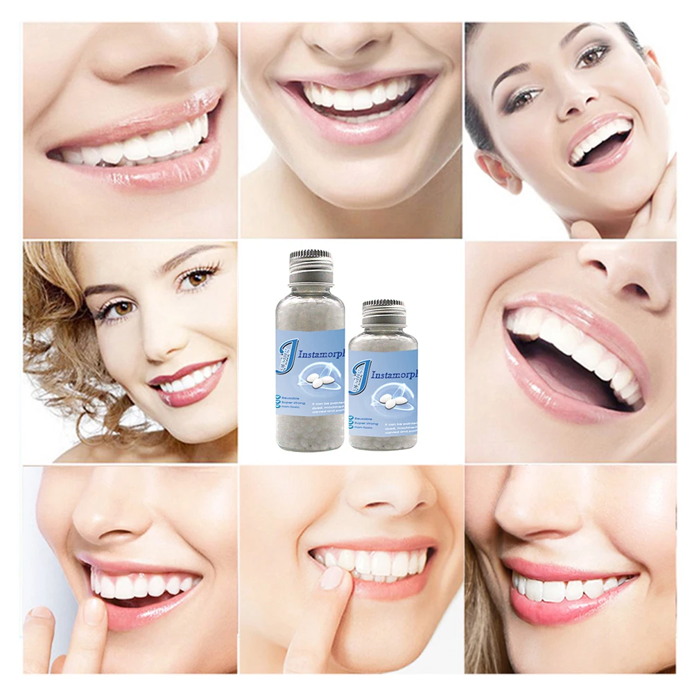 10/30g Tooth Hole Filling Glues Temporary Bottled Teeth Missing Filling Glue Adhesive Reusable Non-toxic Tooth Beauty Materials