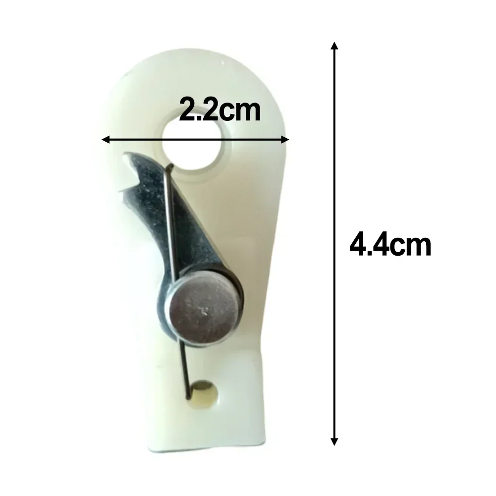 Manovella Inclinabile Di Ricambio Per Ombrelloni Da Esterno, Meccanismo In PP Con Corda, Misura 88x55 Mm, Colore Nero