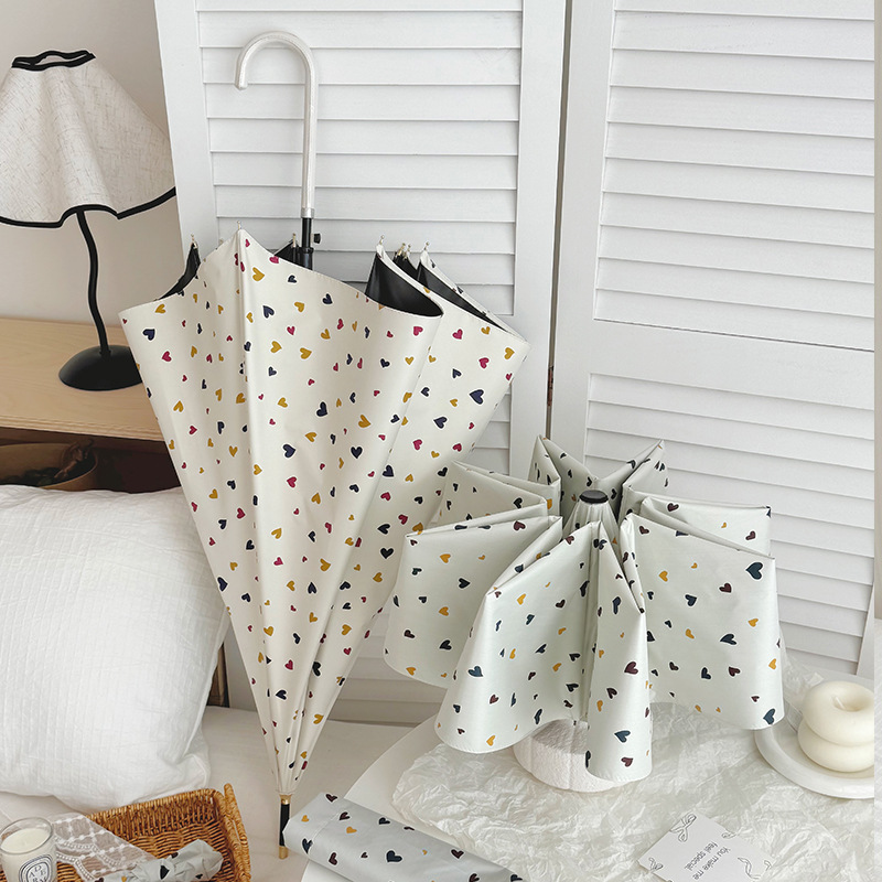 High-value Umbrellas, Sun Protection, Ultraviolet Folding Hook Umbrellas