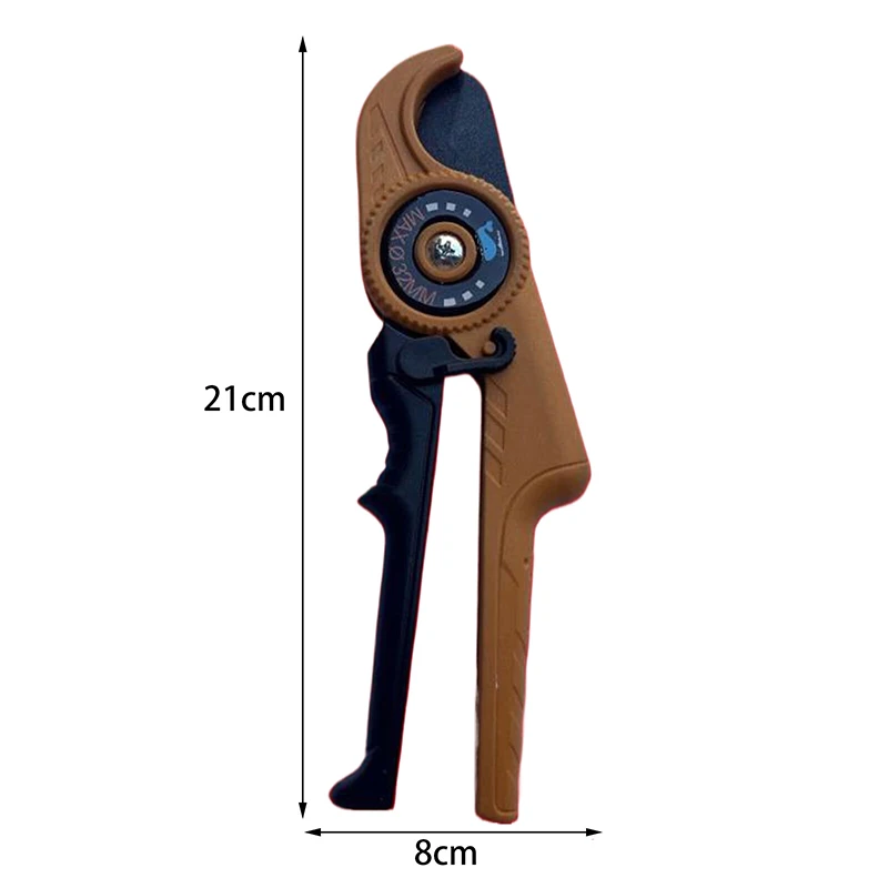 1개 신형 파이프 나이프, PPR 수도관 가위, PVC32mm 블레이드 파이프 절단 나이프, 와이어 파이프 빠른 절단 가위