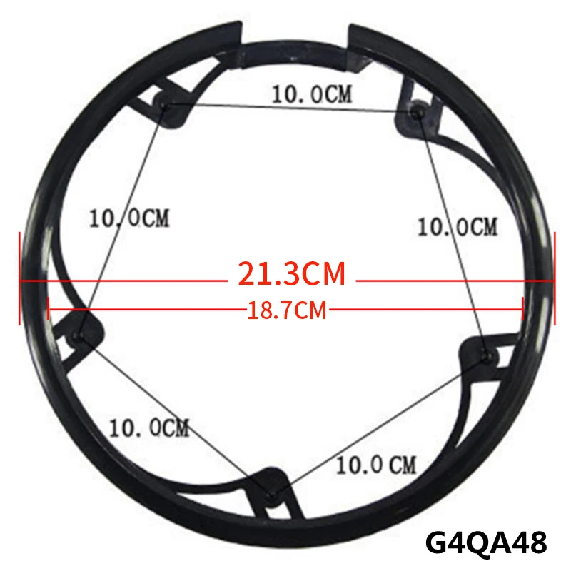 DFNBVDRR Vélo Pédalier À Cône Carré 170/175mm Pédalier VTT 104/64BCD 32T/34T/36T/38T/40T/42T