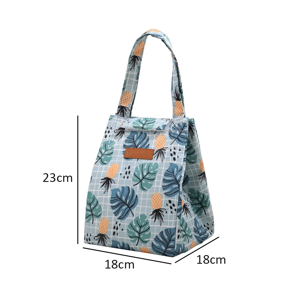 Portable Insulated Thermal Cooler Bag Lunch Bag Foods Drink Storage Leakproof Picnic Camping Bags Outdoor Cooler Box Beach