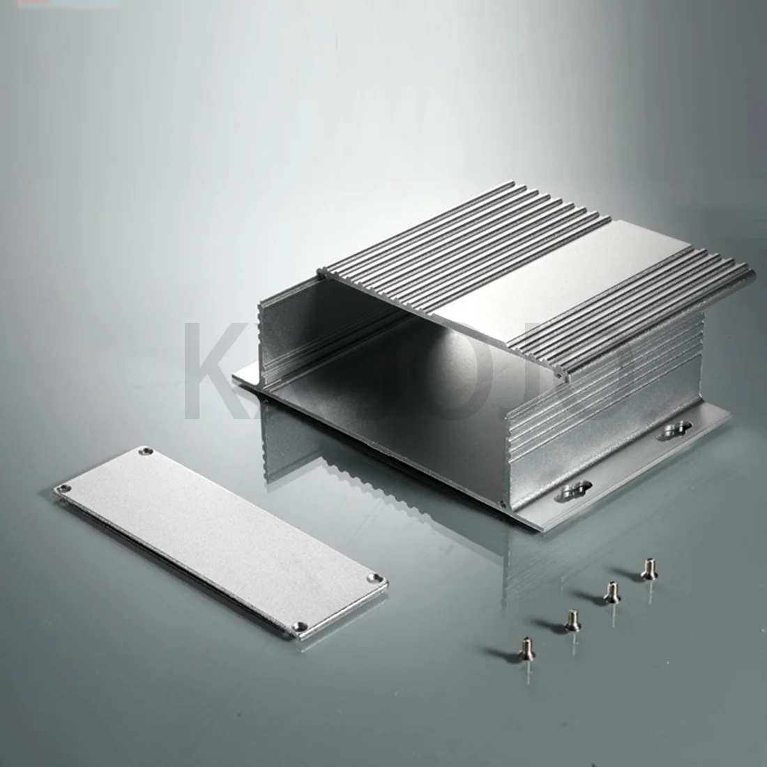 Aluminum Enclosure 147*41*100/150/155mm Split Box Waterproof Type Case Electronic Box DIY Power Housing Instrument Silver/Black electronic enclosure case electrical box