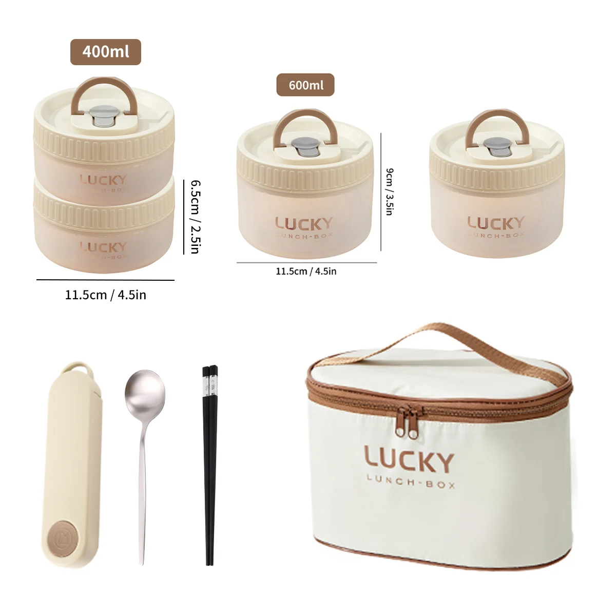 Beige 2000ML Set