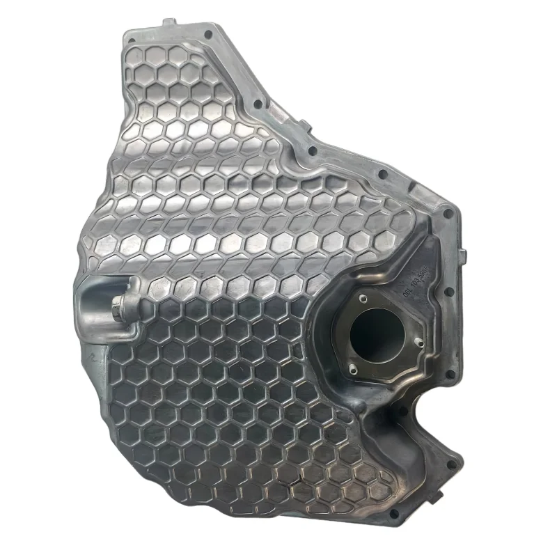 06L103598F aluminum engine oil pan lower strengthened version for A4 A5 A6 A7 Q5 Macan, 06L103598J 06L103598AG 95810360000