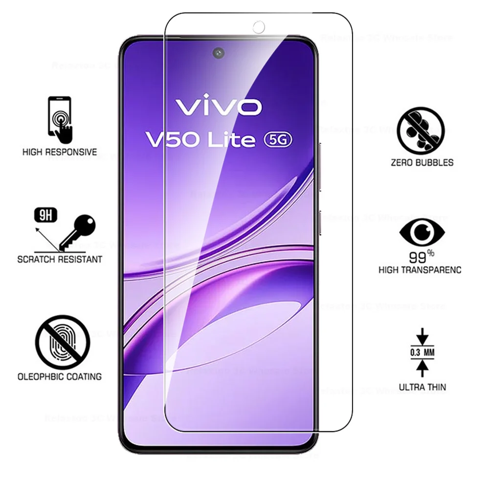 Premium Tempered Glass Screen Protector for Smartphones - Multi-Pack Options Available