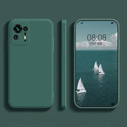Custodia per telefono in silicone liquido ultra-morbido con protezione per la fotocamera - Design carino