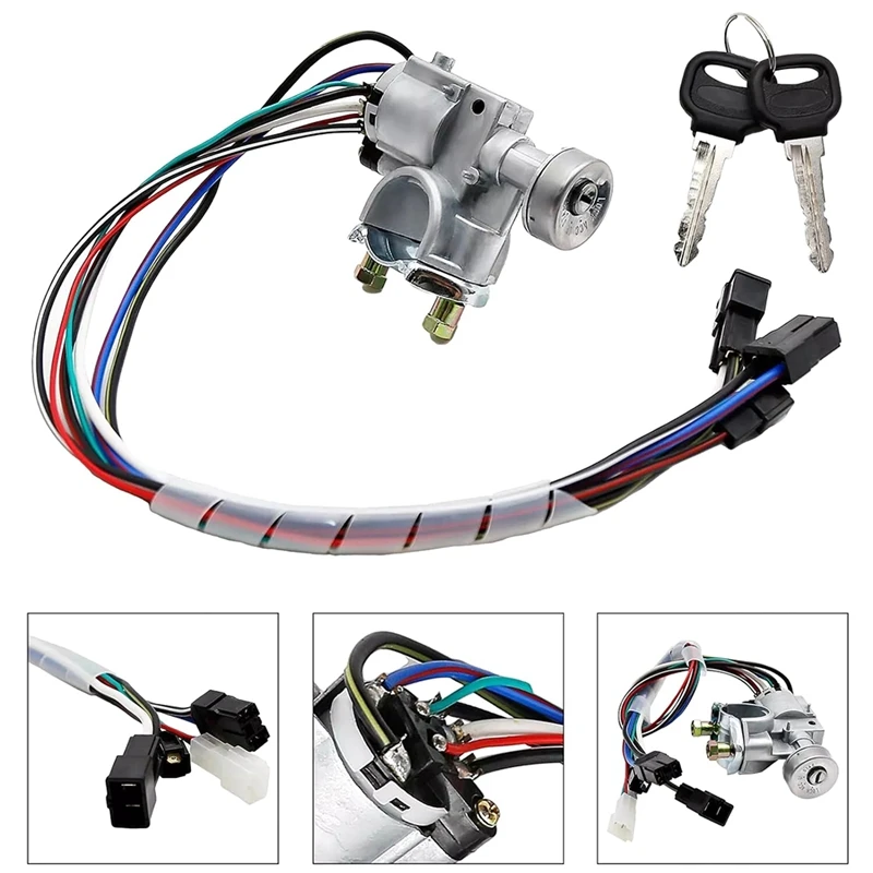 마즈다 픽업용 키 포함 점화 스위치 잠금 배럴 실린더, B2000, B2200, B2600, UB80-76-290, UB8076290 액세서리, 신제품