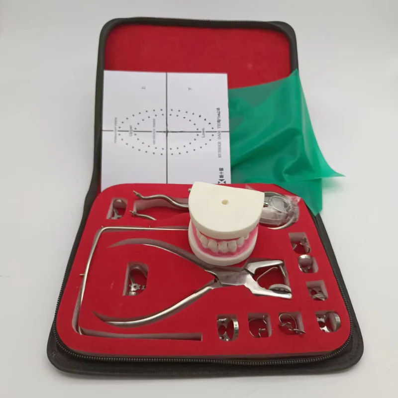 Kit Strumenti Dentali AA Pro 18 Pezzi - Diga In Gomma E Strumenti Per Otturazioni - Endodonzia - Foto 5