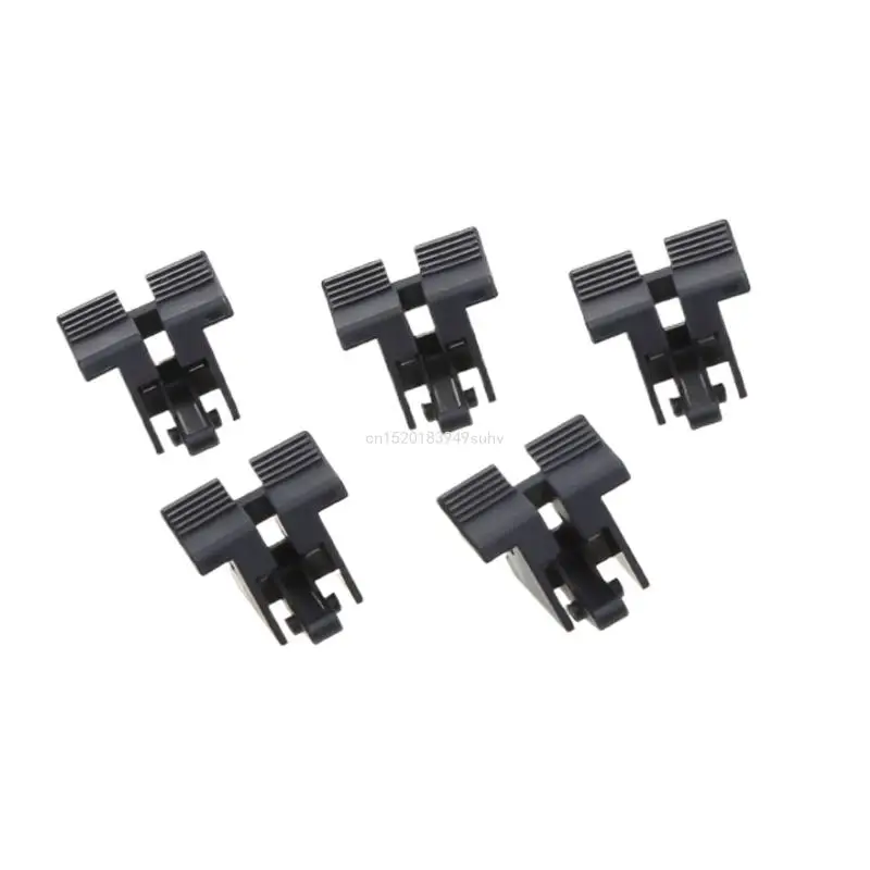 Fishtail 고정 클립 소켓 교체가있는 데스크탑 컴퓨터 메인 보드 용 5Pcs PCIE 16x 그래픽 카드 슬롯 소켓