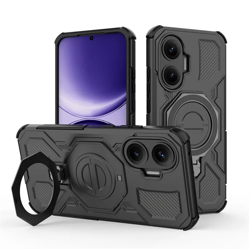 Luxury Magnetic Armor Case - Shockproof Magsafe Wireless Charging Cover