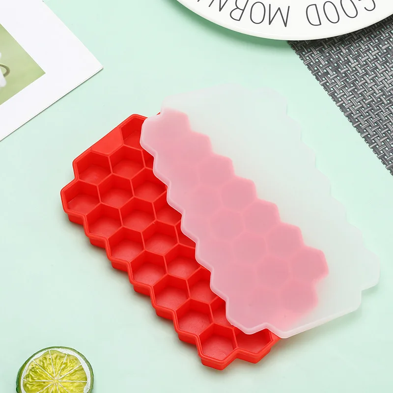Red with lid