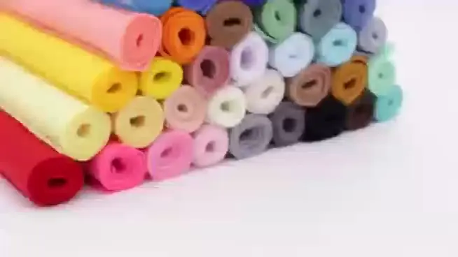 Pack De 12 Rollos De Fieltro Marrón FARYODI De 20×90 Cm Y 1.4 Mm De Grosor – Tela Suave Para Manualidades, Costura Y Decoración
