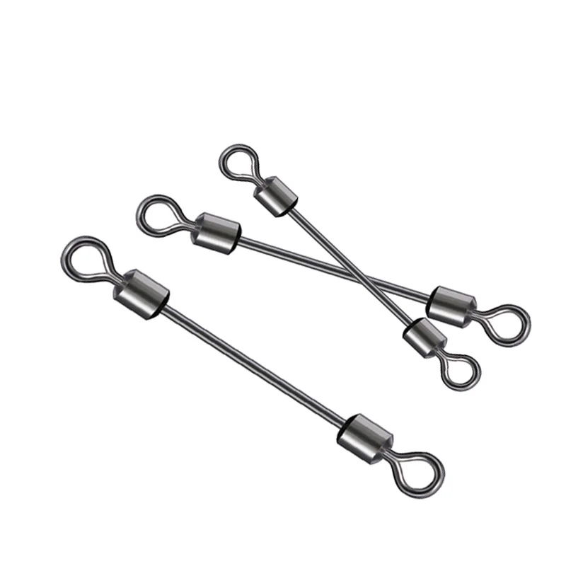 

Finely Processed Closed Double Head Swivel Metal Lead Seat Main Line Sub-Line Connector Quick Lead Piece Fishing