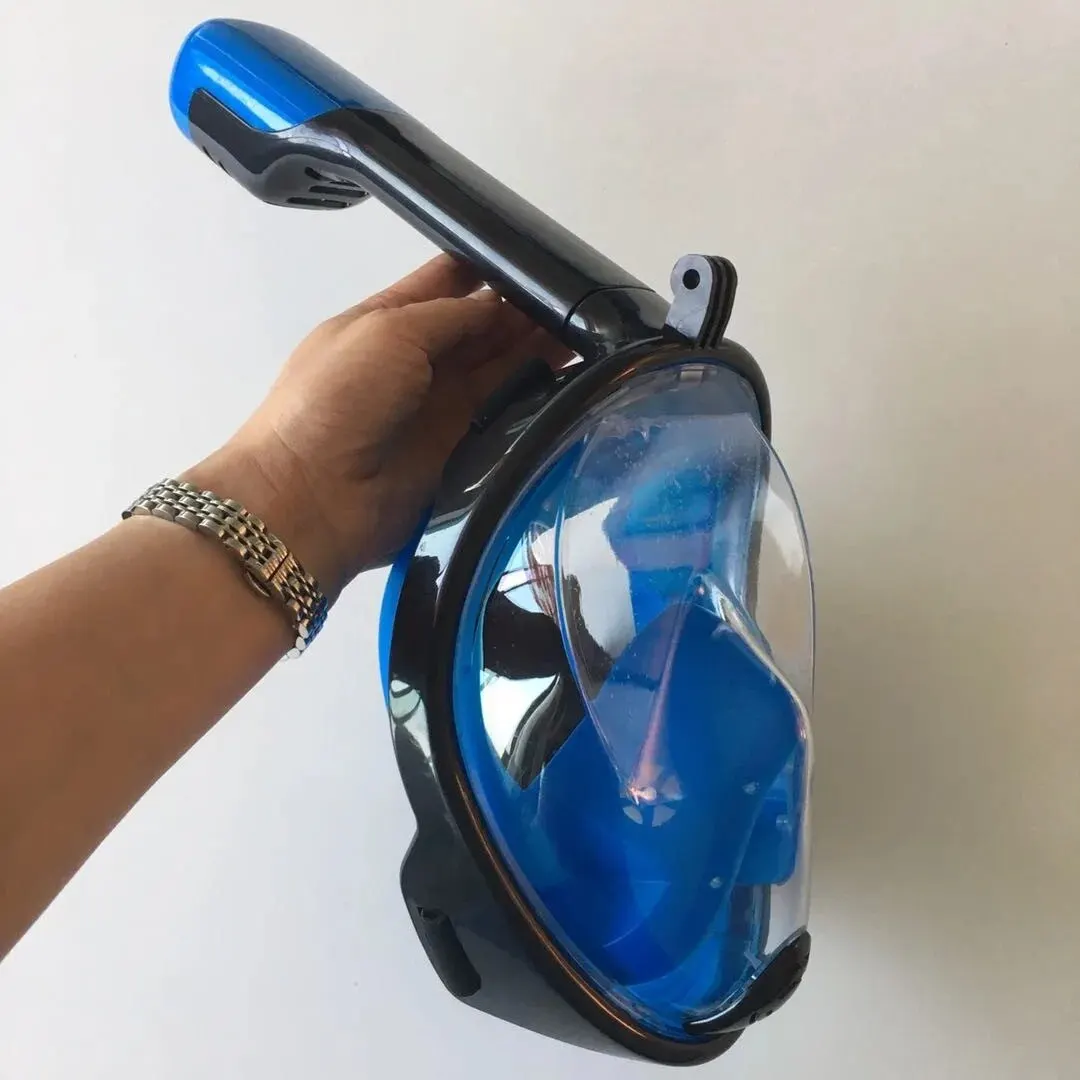 UnderwaterScubaAntiFogFullFaceDivingMaskSnorkelingRespiratory