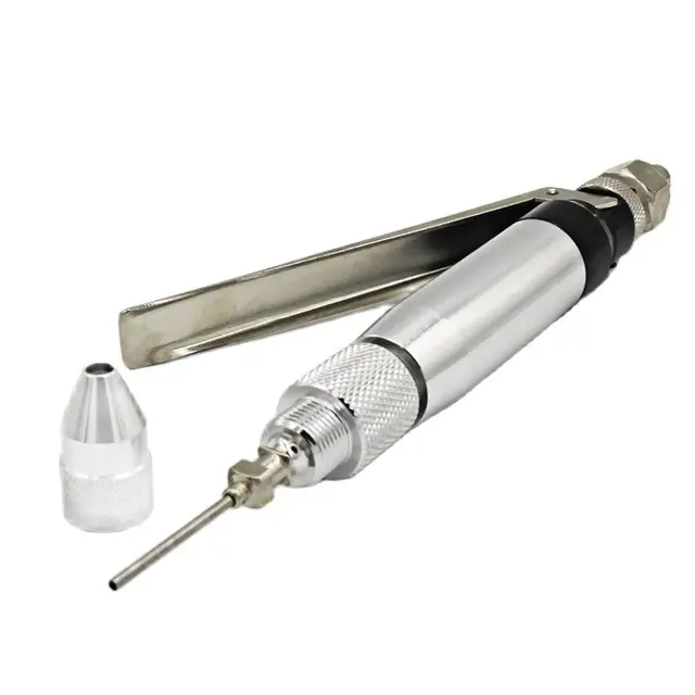 Qlh-10 Kézi Kis Áramlású Ragasztópisztoly Tűtípus Adagoló Szelep Egy Folyékony Ragasztószelep Toll - Image 3