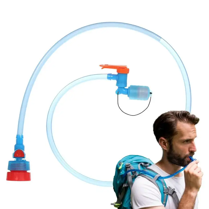Water Bottle Drink Tube Hose 95cm Hydration Bladder Reservoir Pack Backpack System Hose Kit Cycling Camping Water Bag Kit