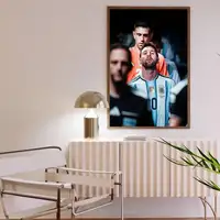 ⁦ملصقات جدارية ذاتية اللصق لليونيل ميسي | Lionel Messi Self-Adhesive Art Wall Sticker Poster⁩ - الصورة ⁦6⁩