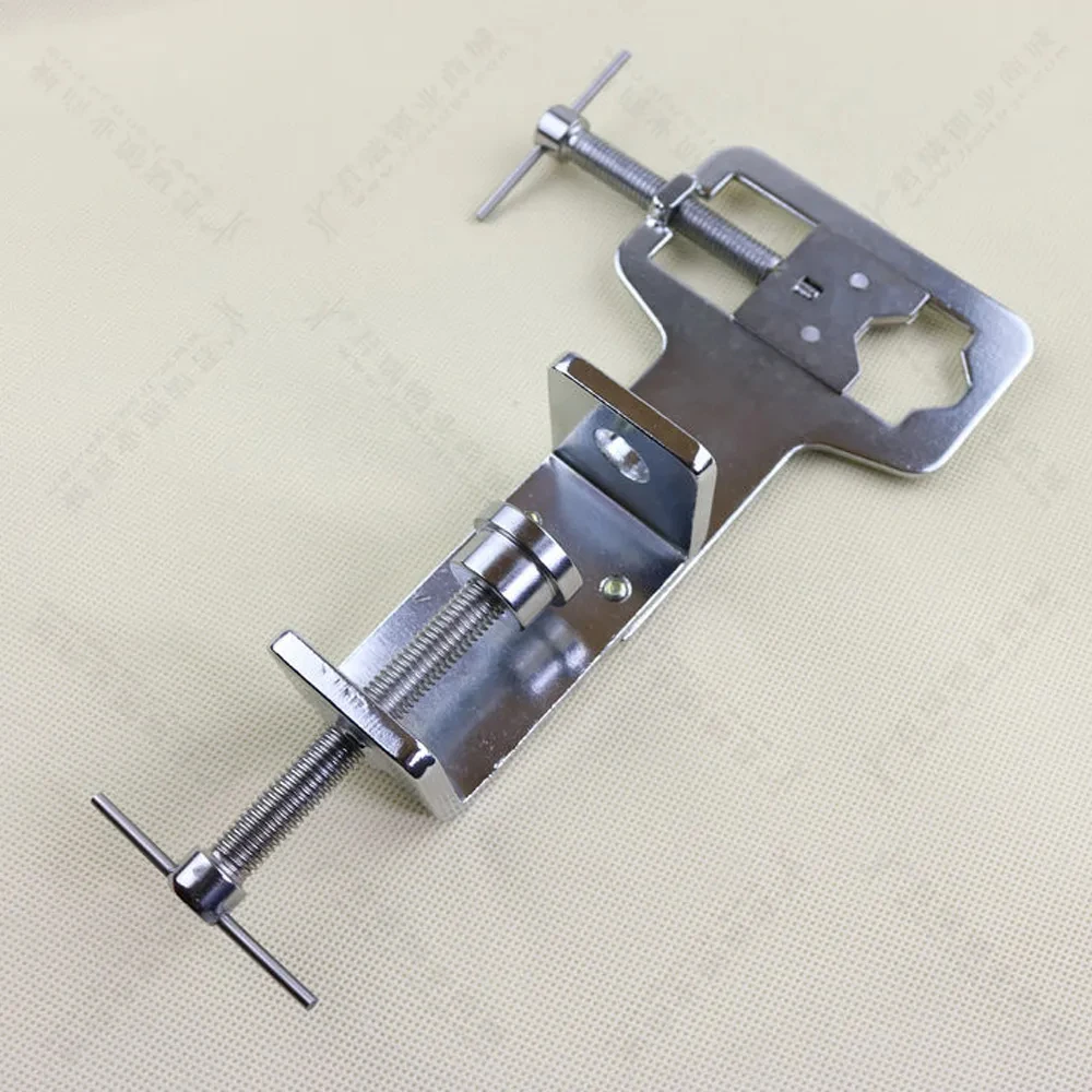Locksmith Tools Lock Repair Tool Duplicating Fixture Clamp Adjustable Split Clip Softcover Type Key Practice Lock Vise Clamp