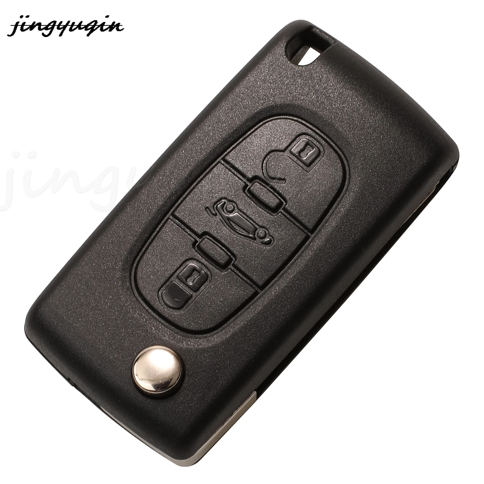 2/3 Buttons Flip Folding Remote Car Key Shell For Peugeot 107 206 307 407 408 For Citroen C2 C3 C4 C5 C6 CE0523/0536