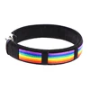 Rainbow Bangle Bracelets Rainbow Open Bracelet LOVE Colorful Rope Best Friend Girlfriend Couple Gift Wristband 6