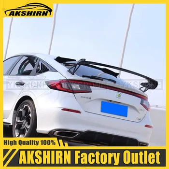Spoiler per Bagagliaio Stile V M S per Nuova Honda Civic Hatchback, Accessorio Alettone Posteriore in ABS 2022 2023 2024 2025