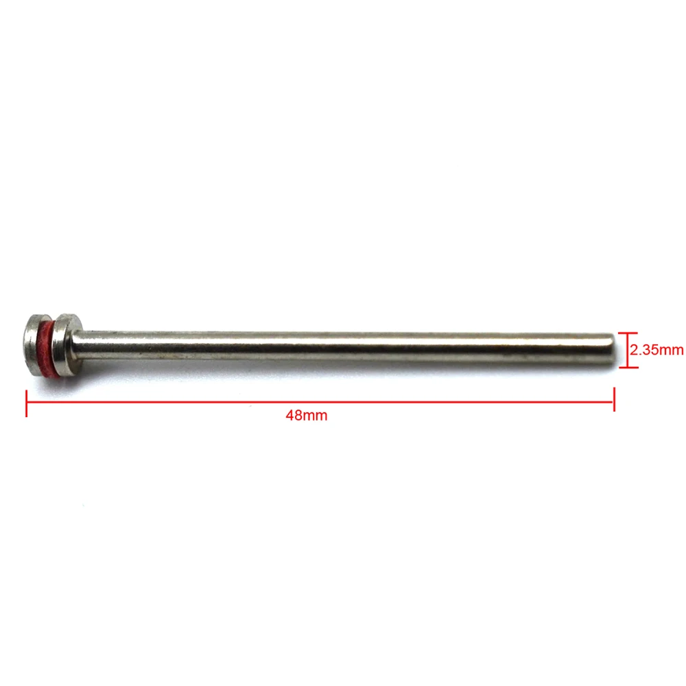 10 Pieces Sandpaper Clamp Split Mandrels for Jewellery Rotary Grinder 2.35 Shank Abrasive Holder Clip Rod Jewelry Tools