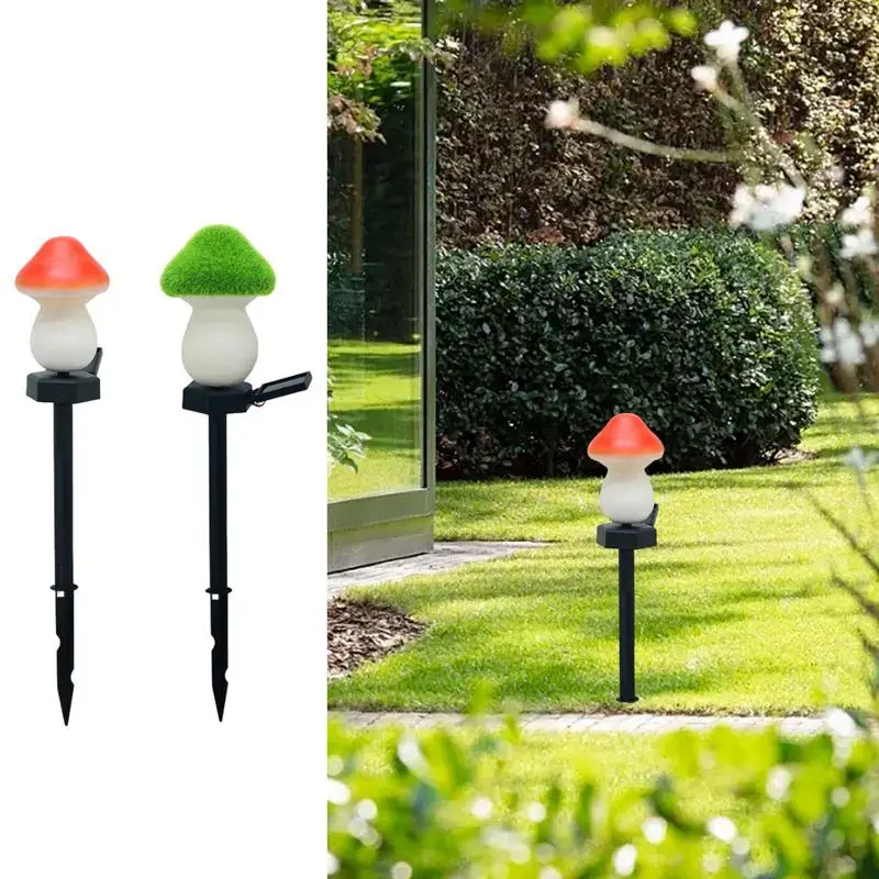 

Party Wedding Christmas Tree Garden Decor Outdoor Decoration Lights Solar Lights Mushroom Waterproof Landscape Christmas String