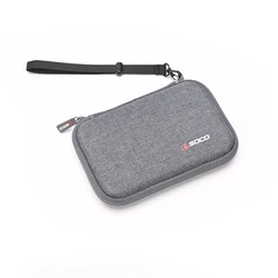 Waterproof Portable Folding Keyboard Storage and Protective Hard Case Bag (Grey)
