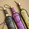 1pc Chinese Folding Fan Storage Bag Vintage Dustproof Carry Bags Bamboo Hand Fans Protection Pouch Cover Wedding Party Gifts 3