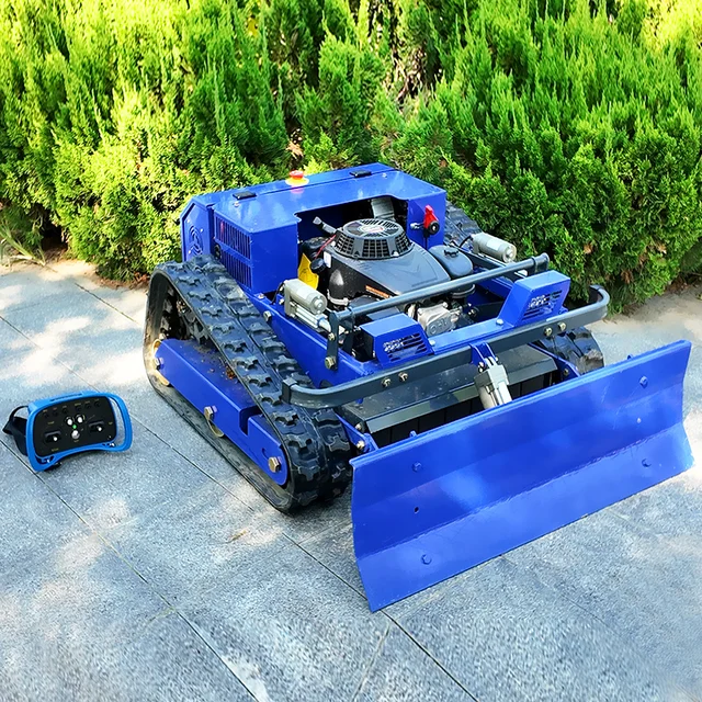 Customized Multi-Function Crawler Lawn Mower Snow Shoveling Special Fully Remote Control Agricultural 4