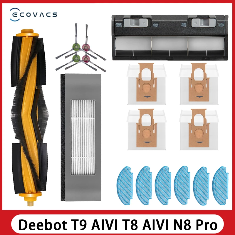 Parti Accessorie Per Robot Aspirapolvere Ecovacs Deebot Ozmo T8 Aivi T8 Max T8 T8 Serie T8 +/T9 /N8, N8 Pro Plus/ N8 Pro