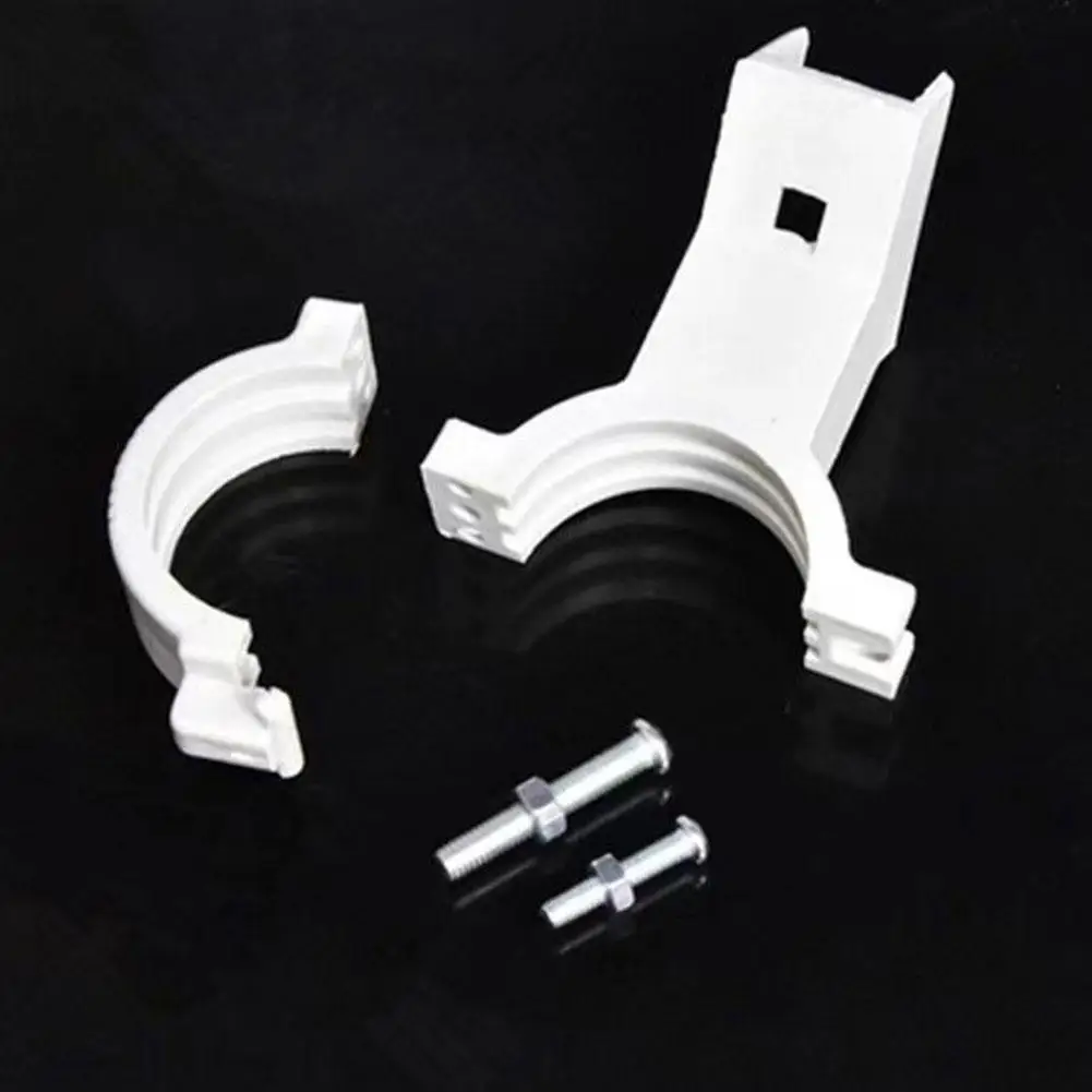 Plastic Clamps High Frequency Head Clamp TV Antenna Jig Bracket White KU Fixed LNB Plastic Mounting Thickened Tuner Jig Household