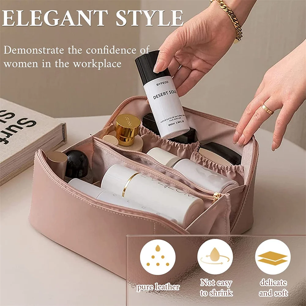 Waterproof Women Cosmetic Bag Large Capacity Travel Make Up Cases Portable Toiletries Organizer Bathroom Washbag