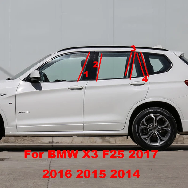 For BMW X3 E83 F25 G01 Car Door Side Stickers Racing Sport Styling