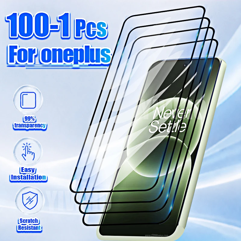 Premium Protective Tempered Glass Screen Protector - Full Front Coverage Film