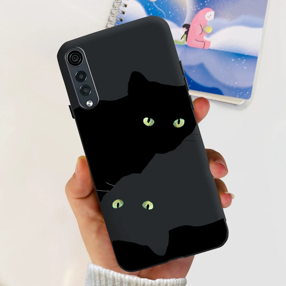 Stylish Painted Silicone Soft Phone Case - 6.8'' Bumper Cover, Compatible with LG Velvet 5G