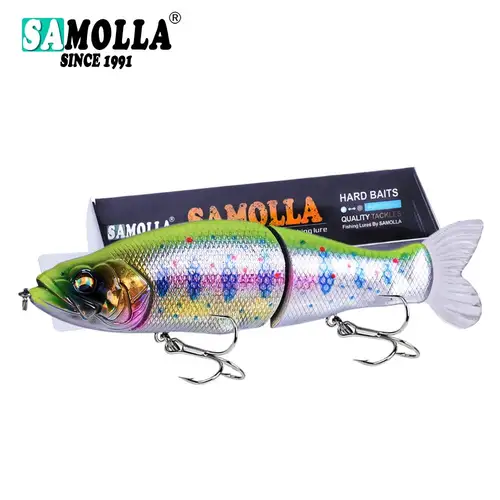 Slow Sinking SwimBaits Fishing Lures 30G Whopper Vibration Soft Tail Or Pike And Bass Hard Baits Isca Artificiall Accessories - Image 14