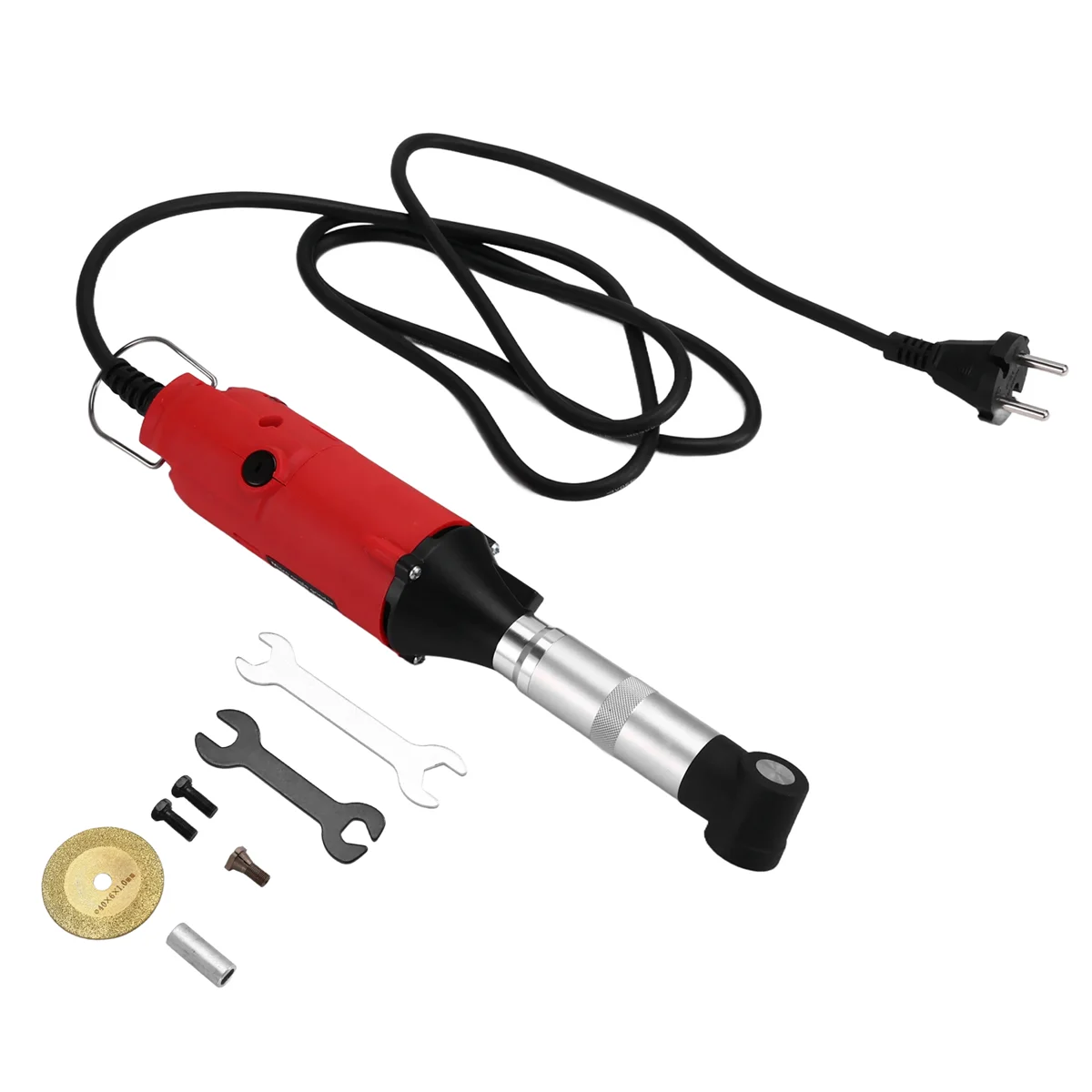 Electric Tile Cleaning Tools Y02A350W 90 Degree Speed Adjustable Electric Elbow Ceramic Tile Sewing Machine Tile Cleaning Tools EU Plug