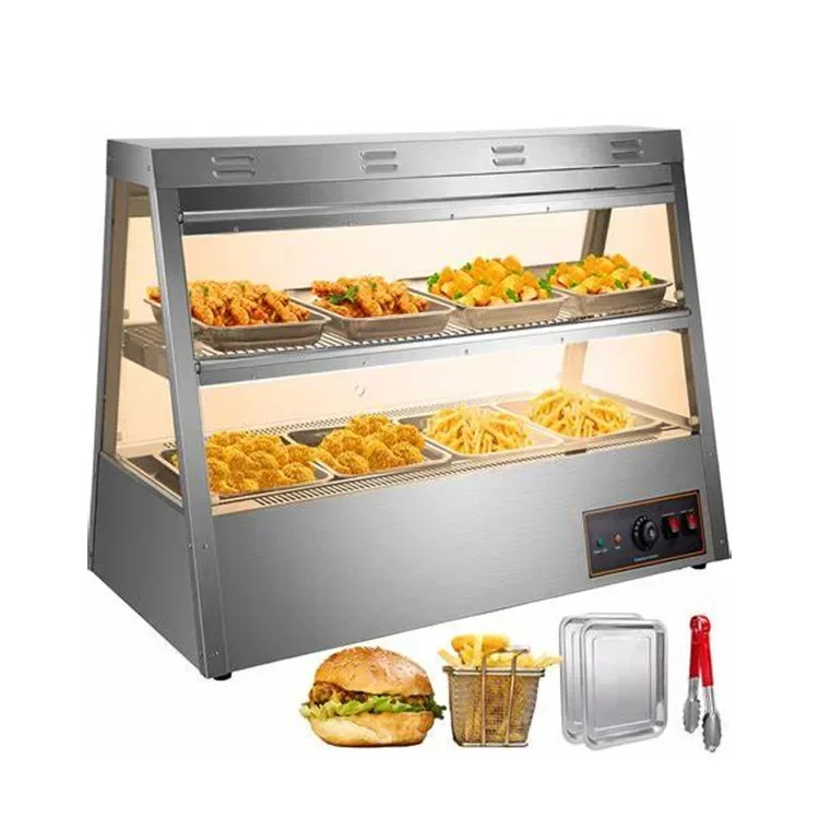 Astar Fast Food Kitchen Equipment Hot Food Display Warmers Showcase for Sale 3