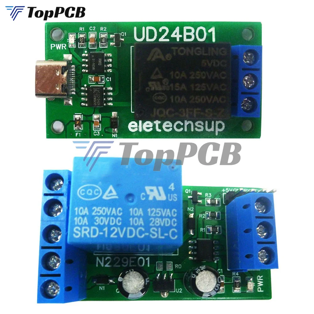 Dc 5V 12V Pc Uart Porta Seriale Switchtype-C Usb Ttl232 Modulo Relè Per Arduino Mega Raspberry Pi