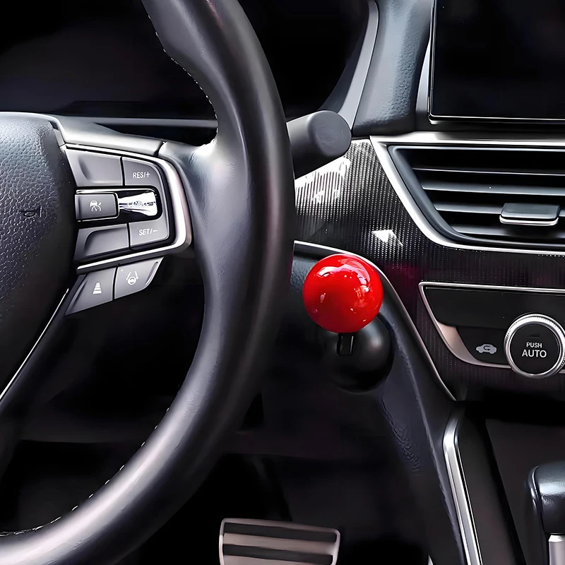 Car Start Button Cover 1Pc Start Button Push Start Auto Ignition Button Cover Automotive One-Touch Rocker Car Engine Push Stop Lever