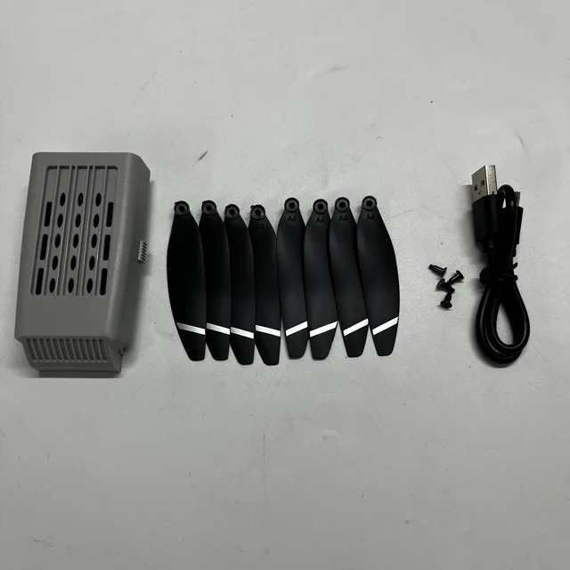 LYZRC L900 Pro SE MAX 7.4V 2200mah Battery L900Pro RC Drone Batteries L900SE Propeller Blade Parts Accessory - L900PRO 1 GRAY KIT