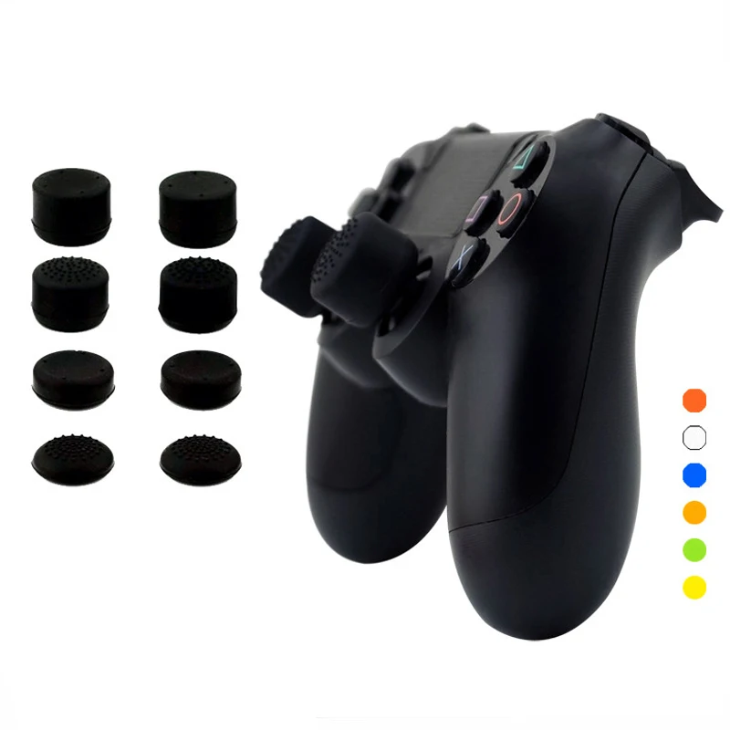 

Gamepad Thumbstick Joystick Grip Caps Higher Stick Cover for Sony PlayStation Dualshock 3/4 PS3 PS4 Slim Pro Xbox 360 Controller