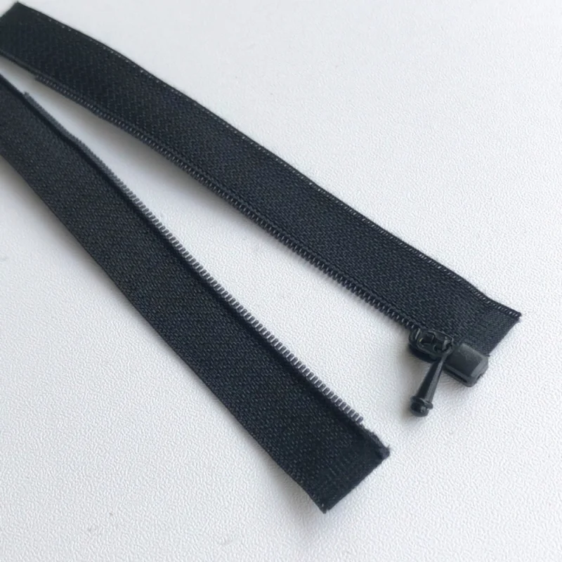 Lot De 5 Mini Fermetures éclair En Nylon à Extrémité Ouverte